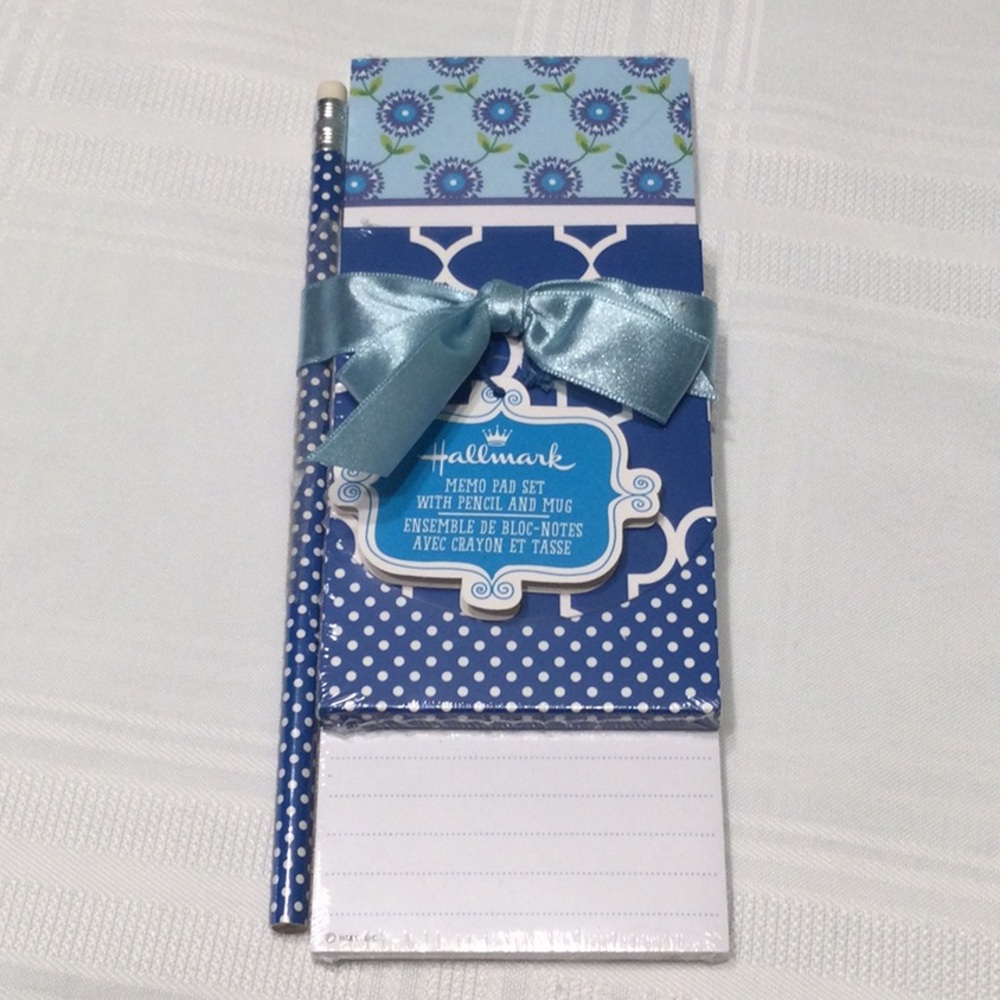 Hallmark Memo Pad Set with Pencil
